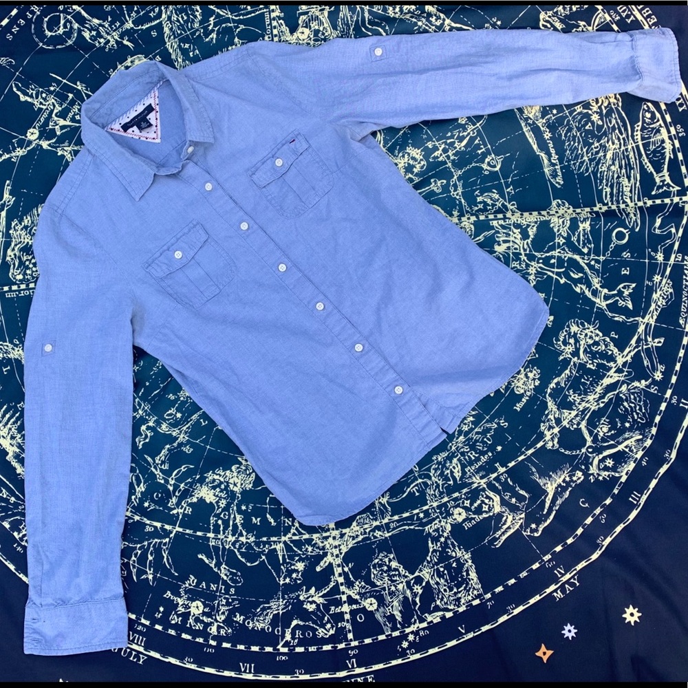 TOMMY button down women’s shirt